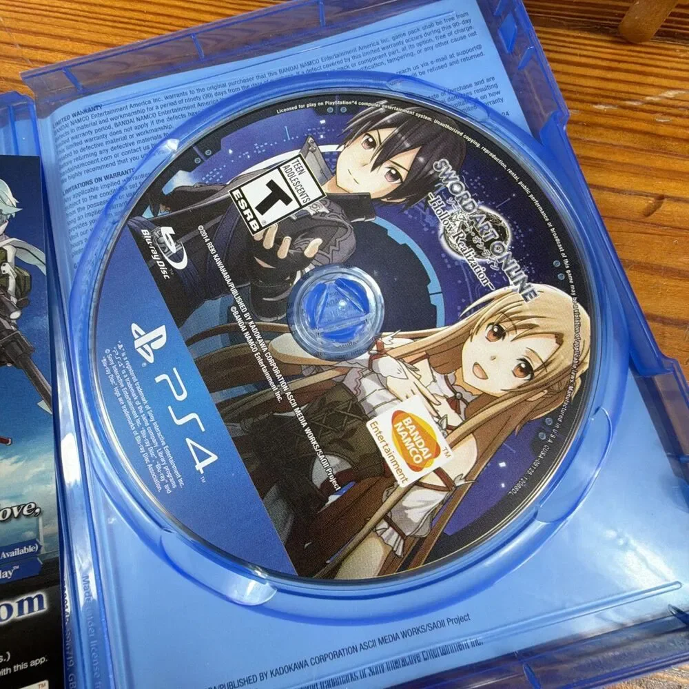 Sword Art Online: Hollow Realization Playstation 4 ps4 ps 4 MINTY!!